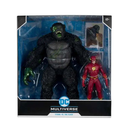 DC MULTIVERSE FLASH VS TITANO MEGAFIG 2PK