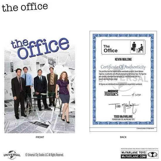 MOVIE MANIACS THE OFFICE KEVIN MALONE FIGURE