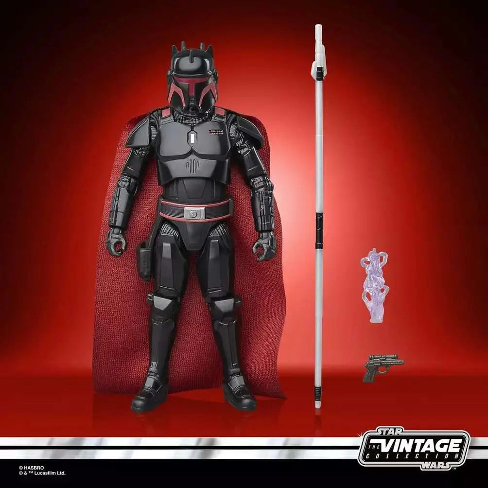 STAR WARS VINTAGE MANDALORIAN MOFF GIDEON DARK TROOPER ARMOR ACTION FIGURE