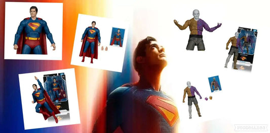 DC MULTIVERSE SUPERMAN MOVIE 2025 FIGURE SET (6)