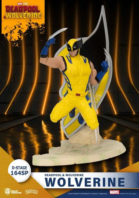 D-STAGE DEADPOOL &amp; WOLVERINE WOLVERINE BATTLE READY VER SPECIAL EDITION