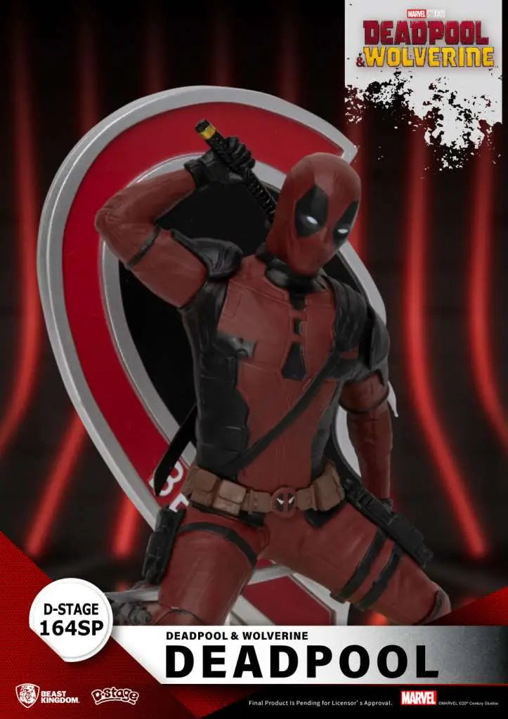 D-STAGE DEADPOOL &amp; WOLVERINE DEADPOOL + HEADPOOL SPECIAL ED