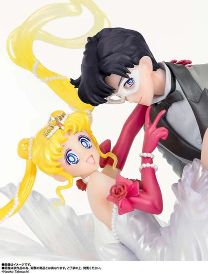SAILOR MOON USAGI &amp; TUXEDO MASK MOONLIGHT GLOW ED FIGUARTS ZERO CHOUETTE