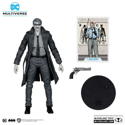 DC MULTIVERSE BATMAN YEAR ONE PT4 GOLD LABEL PLATINUM COMMISSIONER GORDON AF