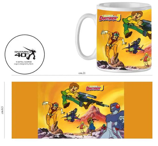 DAITARN 3 MUG FIGHT