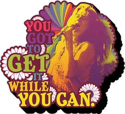 JANIS JOPLIN GET IT  MAGNET