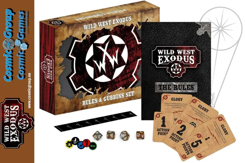 WWE WILD WEST EXODUS RULES &amp; GUBBINS SET