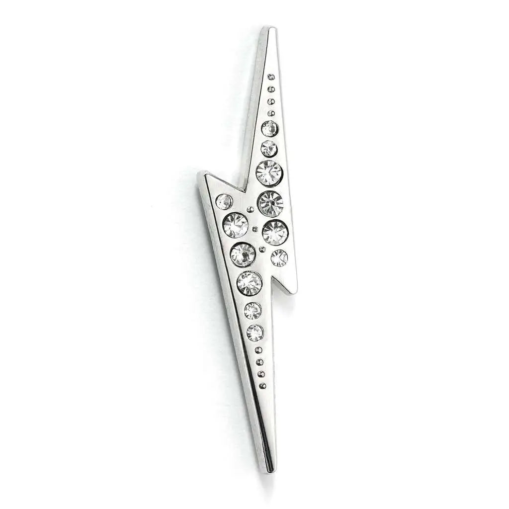 HP CRYSTALS LIGHTNING BOLT PIN BADGE