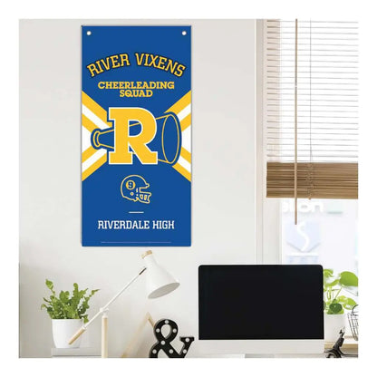 RIVERDALE CHEEERLEADING WALL BANNER