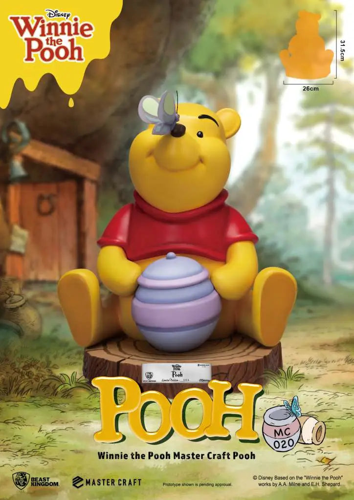 WINNIE THE POOH MASTER CRAFT STATUE