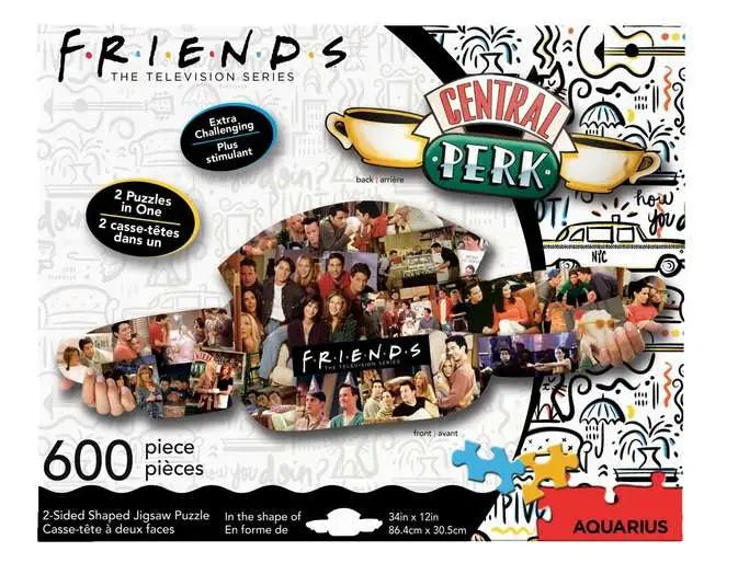 FRIENDS 2 SIDED SHAPED 600 PCS PUZZLE