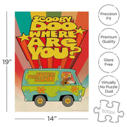 SCOOBY DOO WHERE ARE YOU? 500 PCS PUZZLE