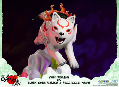OKAMIDEN CHIBITERASU vs DARK CHIBITERASU
