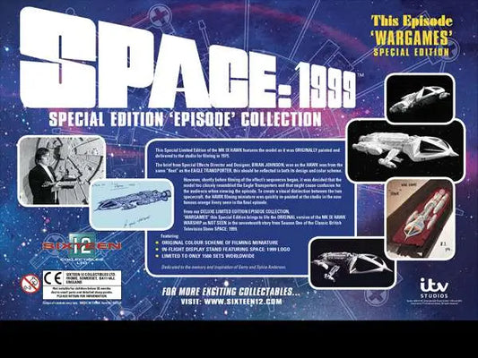 SPACE 1999 WARGAMES WHITE HAWK SPEC EDIT