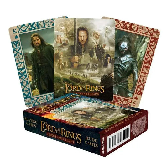 LOTR HEROES &amp; VILAINS PLAYING CARDS