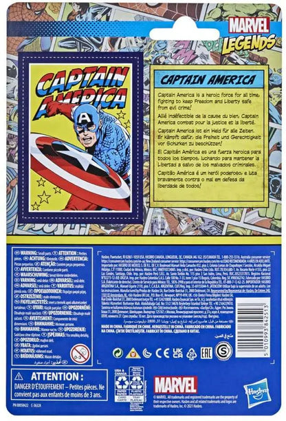 MARVEL LEGENDS RETRO CAPTAIN AMERICA  AF