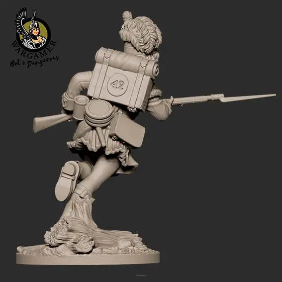 54 mm FIONA FROM 42ND HIGLANDERS