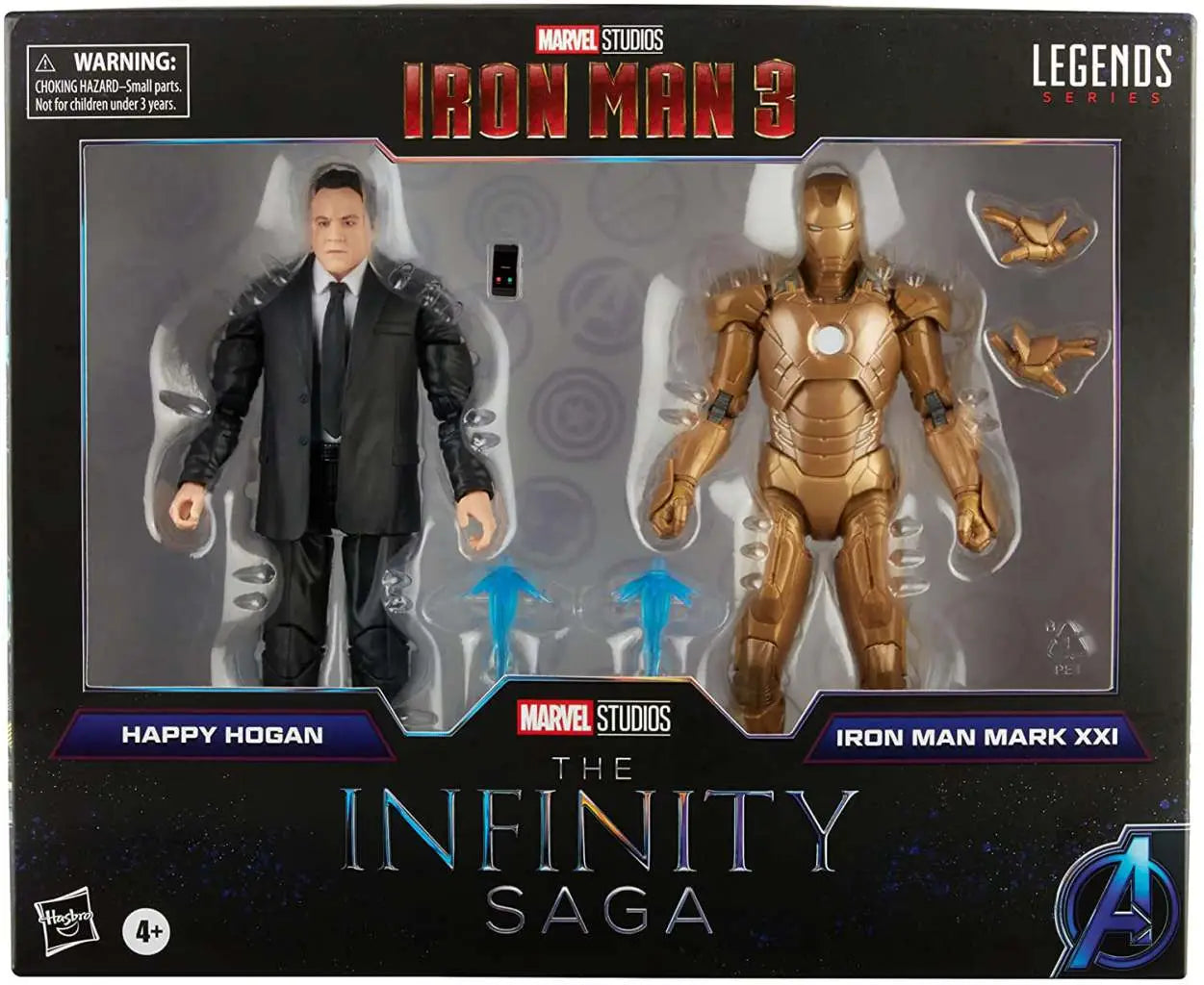 ML IS HAPPY HOGAN &amp; IRON MAN MKXXI AF