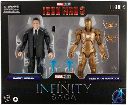 ML IS HAPPY HOGAN &amp; IRON MAN MKXXI AF