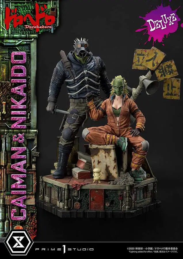 DOROHEDORO CAIMAN &amp; NIKAIDO DLX STATUE