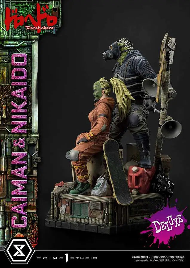 DOROHEDORO CAIMAN &amp; NIKAIDO DLX STATUE