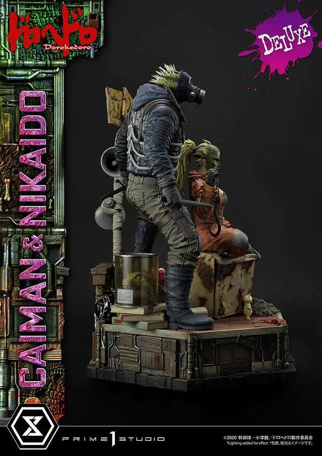 DOROHEDORO CAIMAN &amp; NIKAIDO DLX STATUE