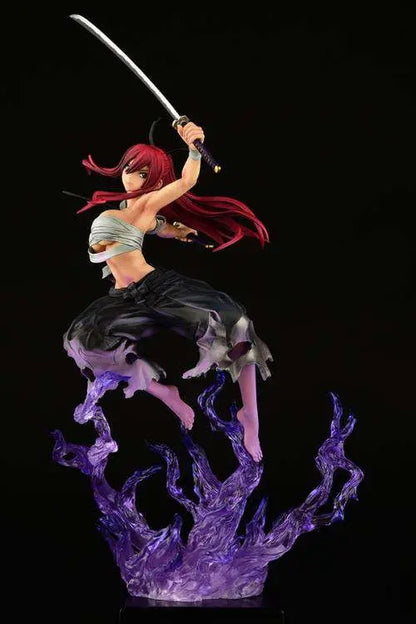 FAIRY TAIL ERZA SAMURAI  SHIKKOKU STATUE