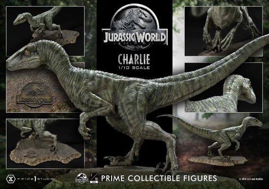 JURASSIC WORLD CHARLIE PRIME COLL STATUE