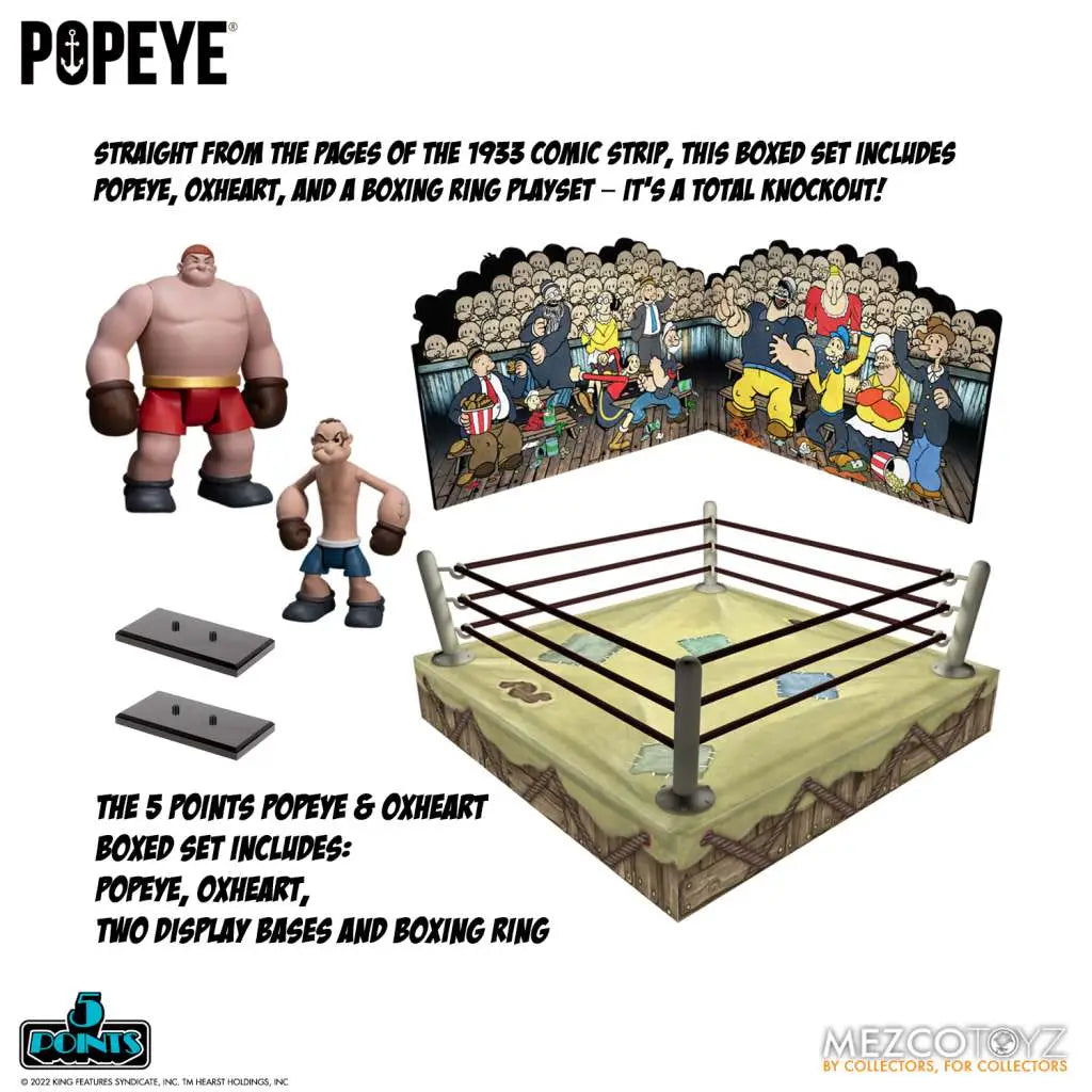 5 POINTS POPEYE &amp; OXHEART BOX SET