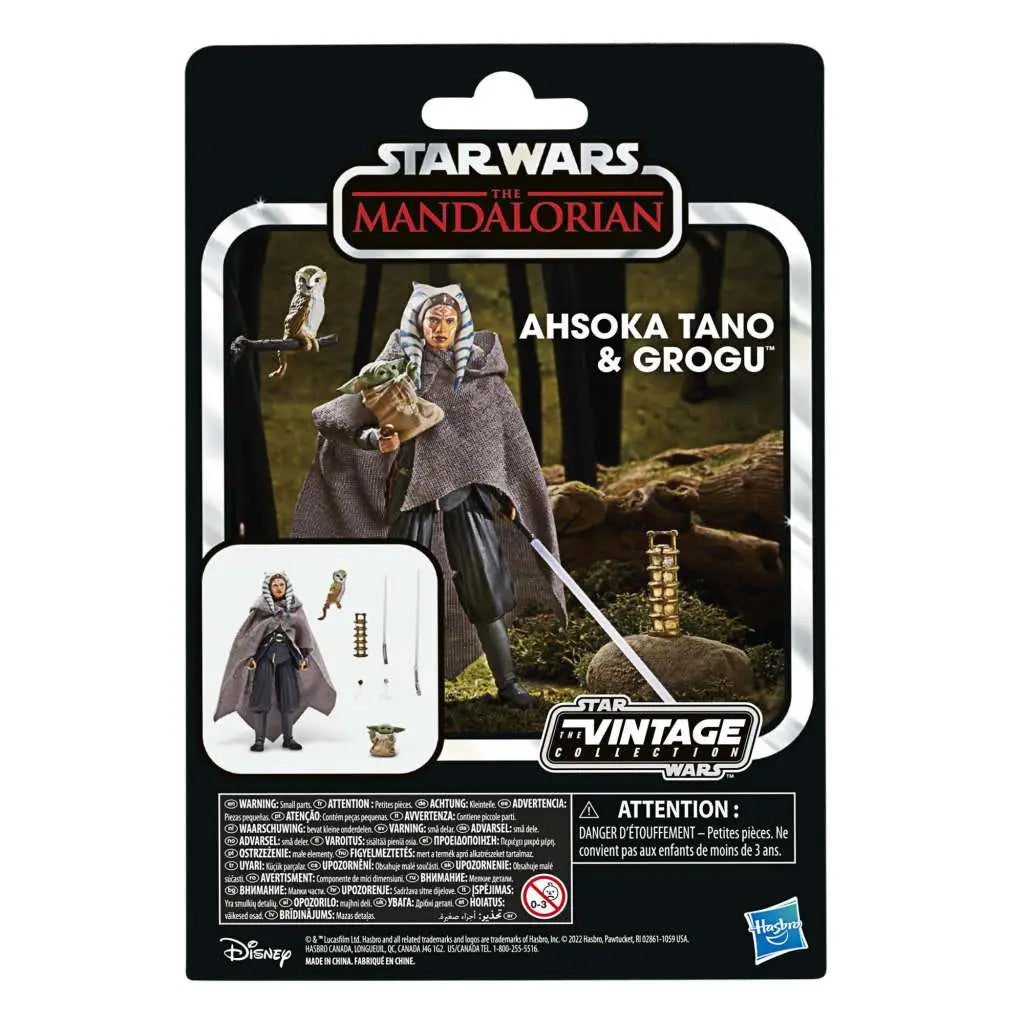 SW VINTAGE AHSOKA TANO &amp; GROGU LTD ED AF