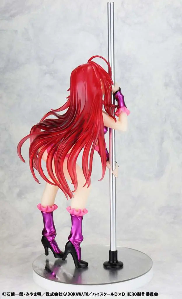 HIGH SCHOOL DxD RIAS POLE DANCE PURPLE S