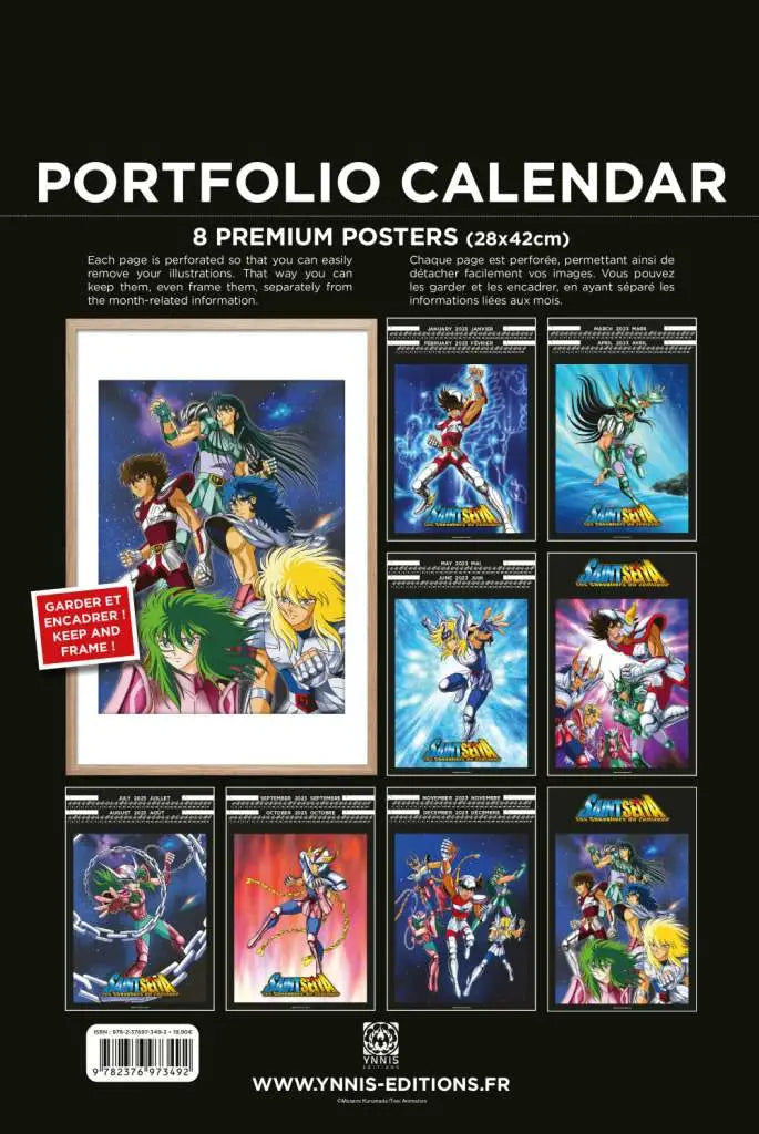 SAINT SEIYA 2023 CALENDAR