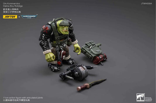 WH40K ORK KOMMANDOS DAKKA BOY ROTBILGE