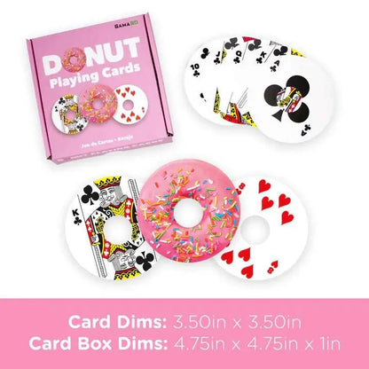 DONUT SHAPED PLAYING CARDS