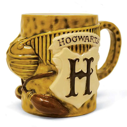 HARRY POTTER QUIDDITCH 3D SCULPTED MUG