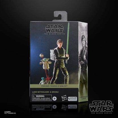 SW BLACK SERIES TBOBF LUKE &amp; GROGU AF
