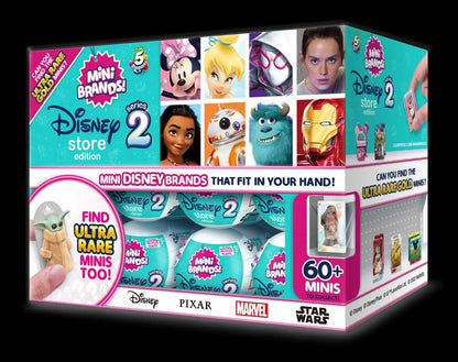 DISNEY STORE 5 SURPRISE MINI BRANDS serie 2 display (24)