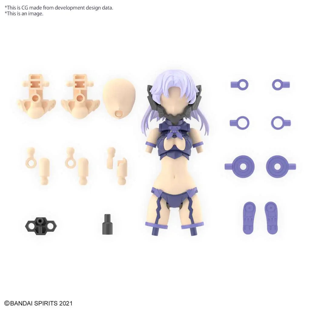 30MS OPTION PARTS SET 11 FANG COSTUME COLOR A