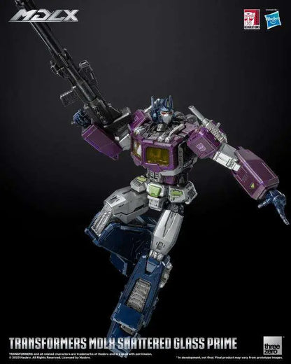 TRANSFORMERS MDLX SHATTERED GLASS OPTIMUS PRIME LTD ED AF