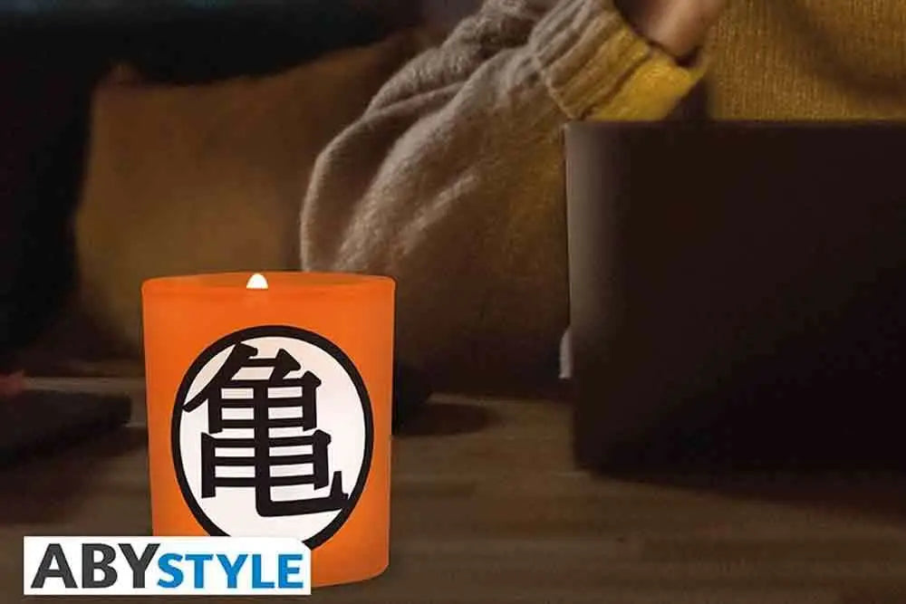 DRAGON BALL KAME SYMBOL CANDLE IN A JAR