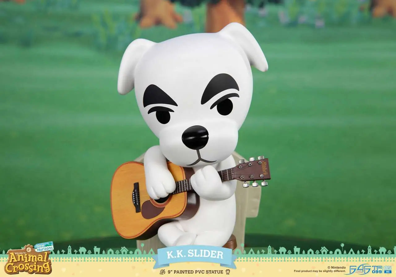 ANIMAL CROSSING NEW HORIZONS KK SILDER PVC STATUE