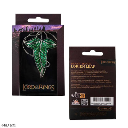 LORD OF THE RINGS LORIEN LEAF PIN BROOCH
