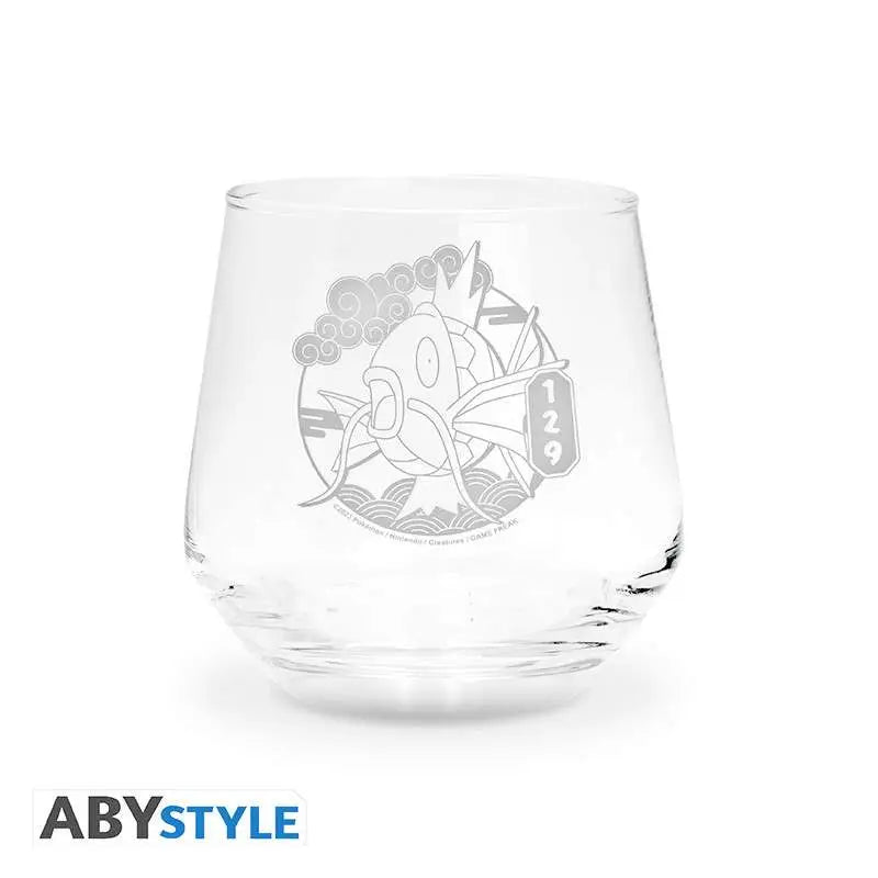 POKEMON MAGIKARP &amp; GYARADOS GLASS SET (2)