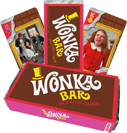 WILLY WONKA BAR PREMIUM PLAYING CARDS