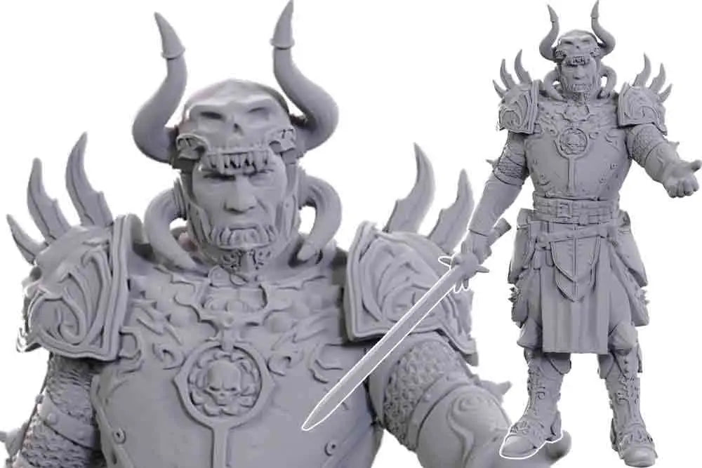 DUNGEONS &amp; DRAGONS - NOLZUR MARVELOUS MINIATURES - SPECIAL EDITION BALDUR GATE 3 — SAREVOK ANCHEV &amp; RAPHAEL