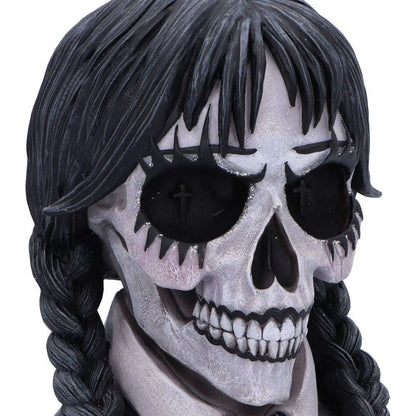 DARK GLARE GOTHIC SCHOOL GIRL SKULL