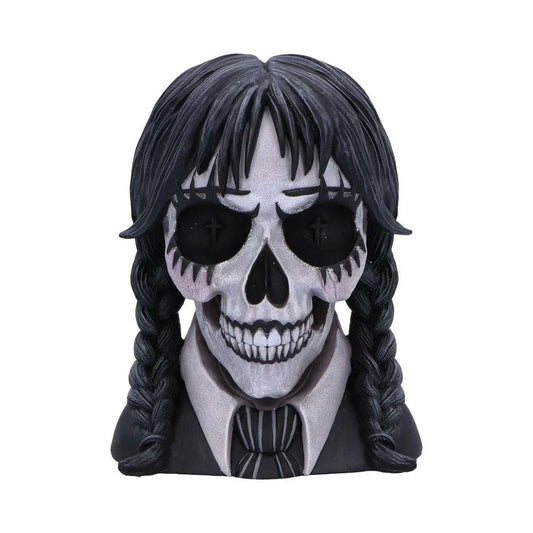 DARK GLARE GOTHIC SCHOOL GIRL SKULL