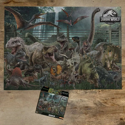 JURASSIC WORLD 3000 PCS JIGSAW PUZZLE