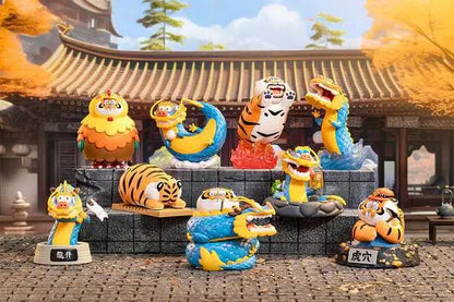ALEXANDER THE FAT TIGER LONG TENG HU YE BLIND BOX DISPLAY (8)