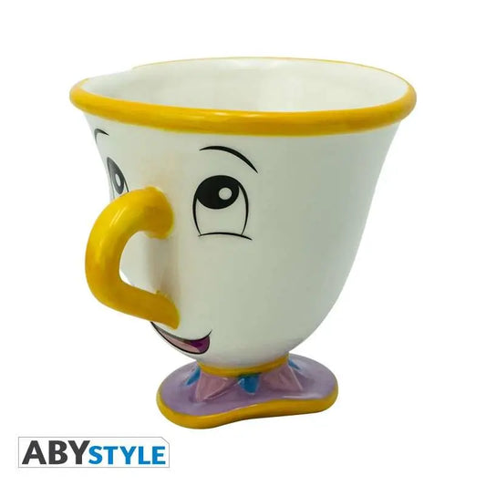 DISNEY BEAUTY &amp; THE BEAST CHIP 3D MUG
